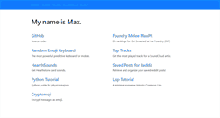 Desktop Screenshot of maxtimkovich.com